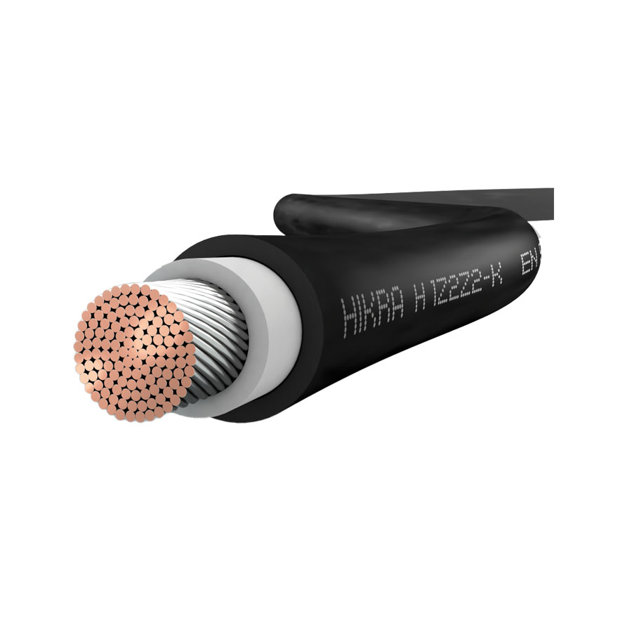 PV-Kabel Hikra-Sol H1Z2Z2-K 50m – UV-beständiges Solarkabel für Außeninstallation